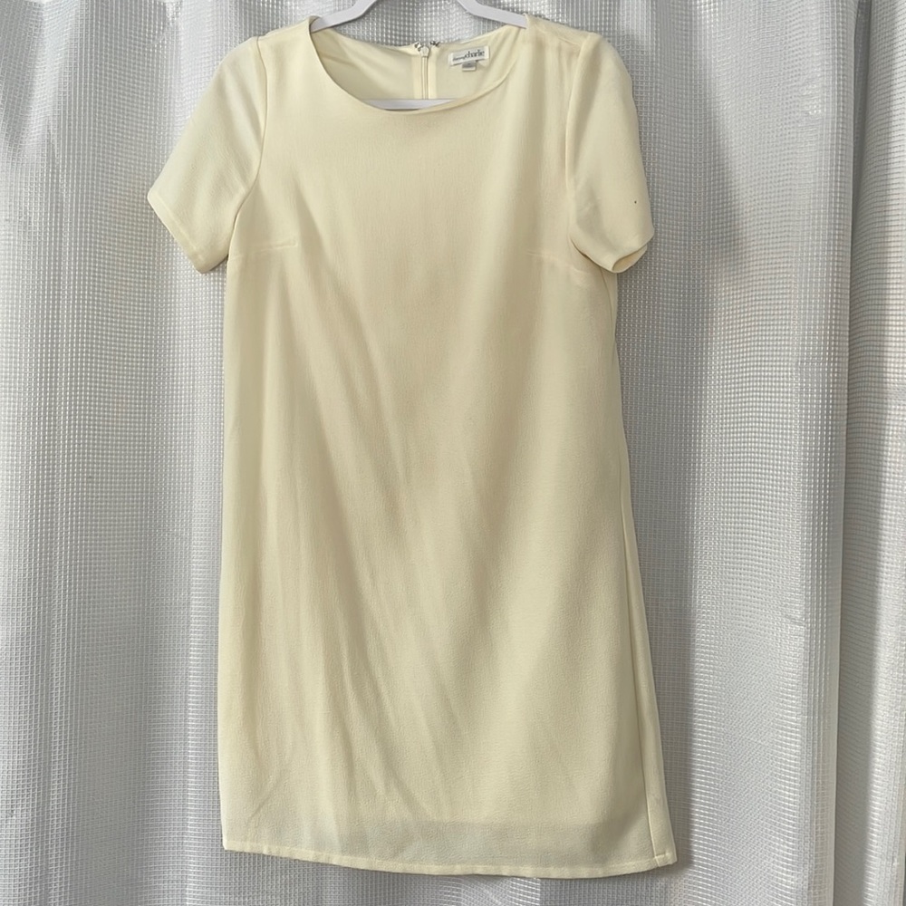White Charming Charlie’s dress